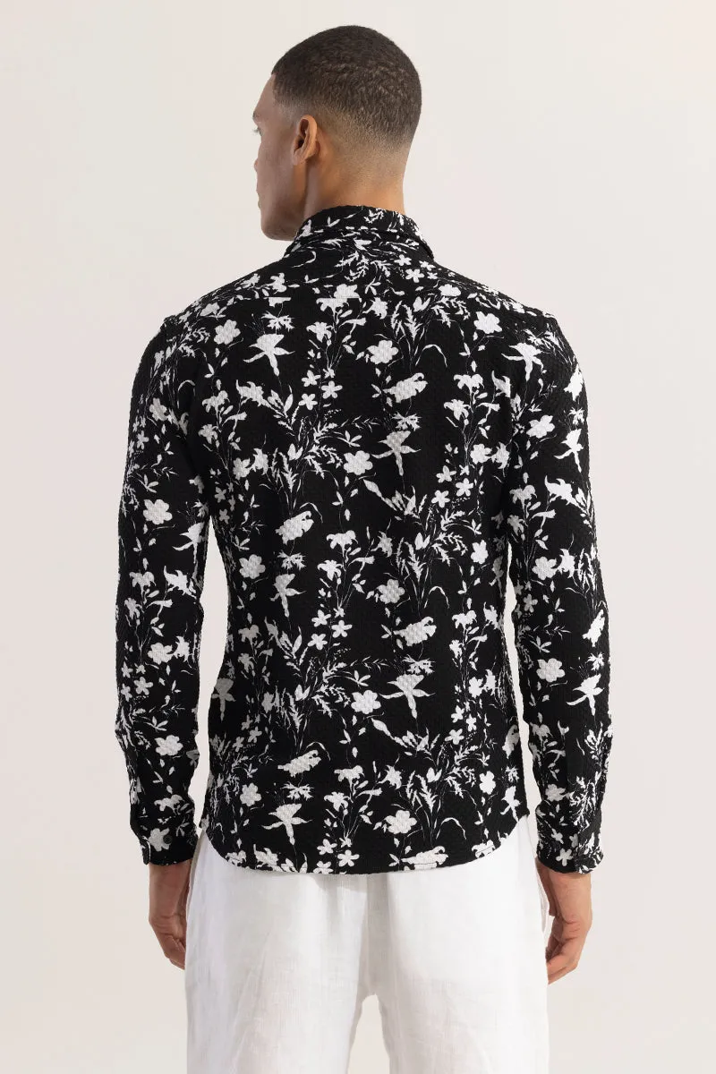 Begonia Black Shirt