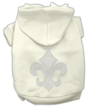 Fleur De Lis Hoodies Cream S (10)