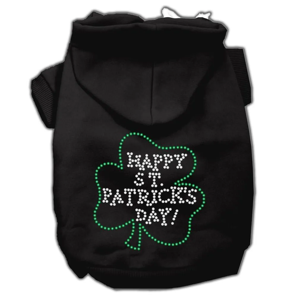 Happy St. Patrick's Day Hoodies Black XS (8)
