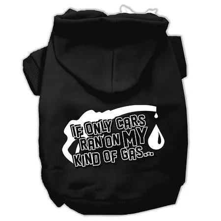 My Kind of Gas Screen Print Pet Hoodies Black M (12)